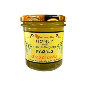 RawHoney4You - Miód akacjowy 450g