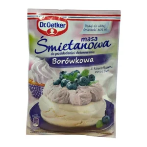 Dr.Oetker - Masa śmietanowa borówkowa