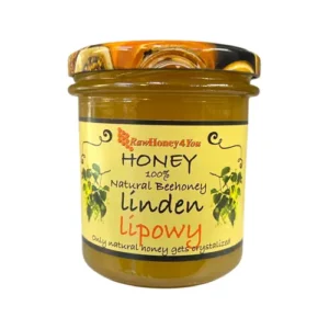 RawHoney4You - Miód lipowy 450g