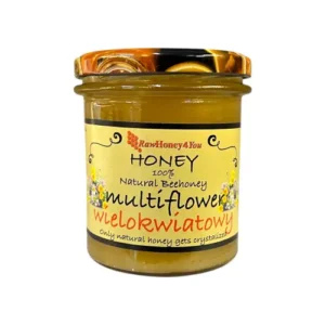 RawHoney4You - Miód wielokwiatowy 450g