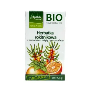Apotheke - Herbatka Rokietnikowa z miętą i pomarańczą