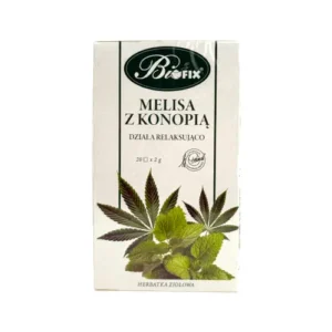 Bifix - Melisa z konopią - 20 torebek