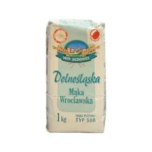 Młyn Jaczkowice - Mąka Wrocławska Pszenna TYP 500 1 kg