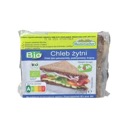 Mastemacher - Chleb żytni pełnoziarnisty 250g